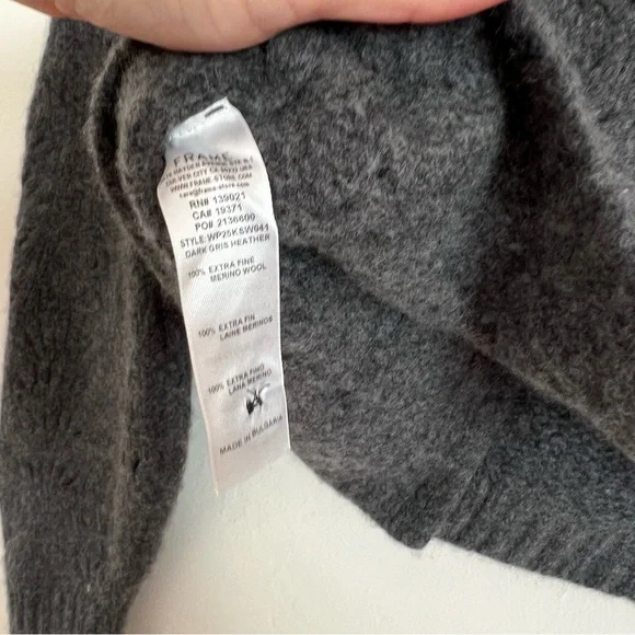 Frame Textured Stitch Cardigan - Picture 6 of 6